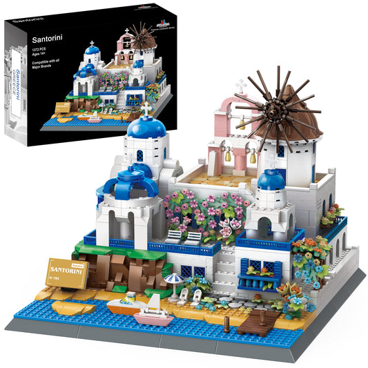 Santorini Building Bock Set - 1372 Pieces