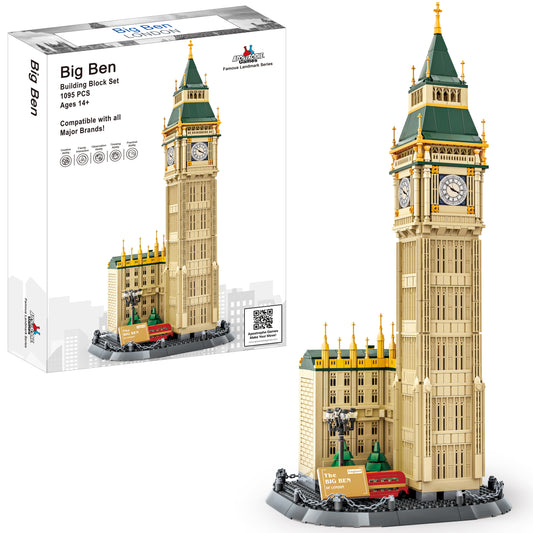 Big Ben Building Block Set - 1,664 Pieces