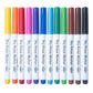 Fine Point Dry Erase Markers - 12 Colors