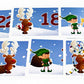White Elephant Gift Exchange Card Set