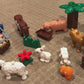 Farm Animals Building Block Set - 24 Pieces