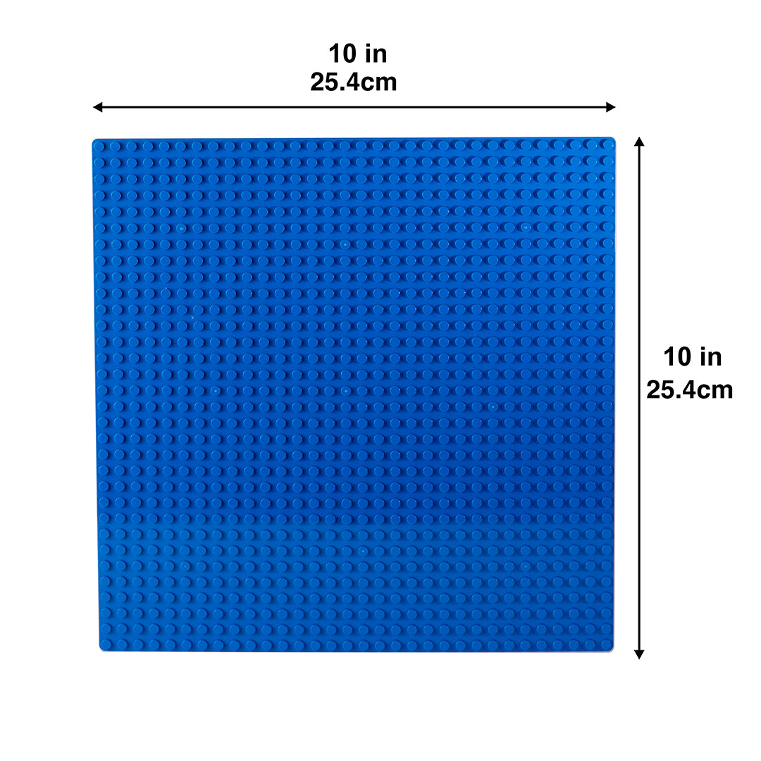 2 Blue Building Blocks Base Plates