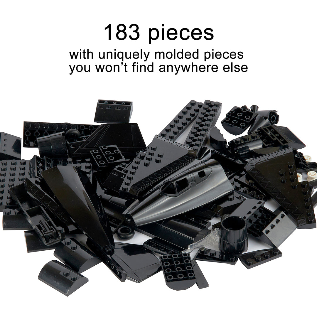 SR-71 Blackbird Jet Building Block Set – 183 Pieces