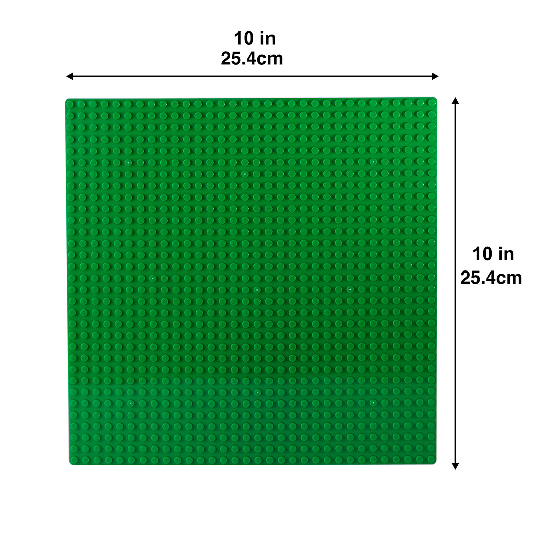 2 Green Building Block Base Plates