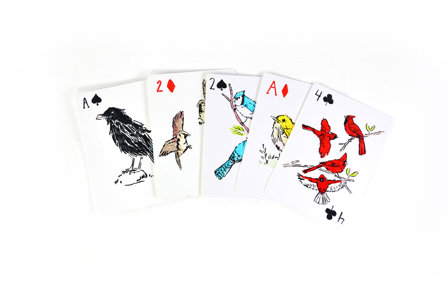 180 Poker Size Blank Playing Cards - Matte Finish