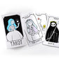 Blank Playing Cards Tarot Size - 80 Matte Finish Cards & Blank Box