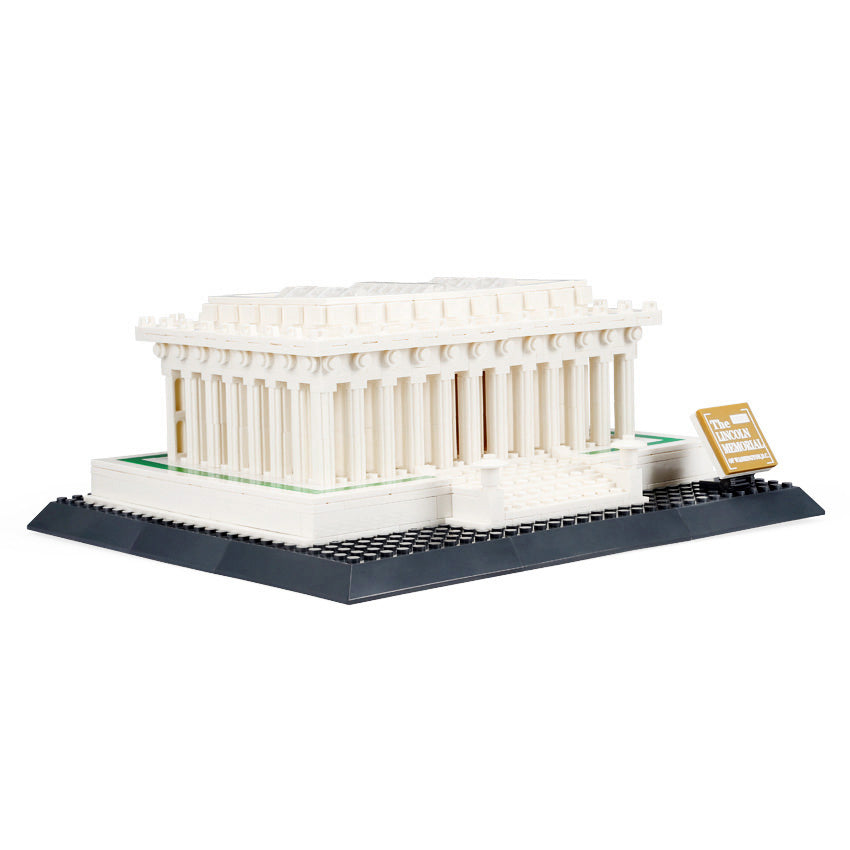 Lincoln Memorial Building Block Set - 979 Pieces