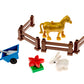 Farm Animals Building Block Set - 24 Pieces