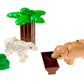 Farm Animals Building Block Set - 24 Pieces