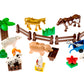 Farm Animals Building Block Set - 24 Pieces