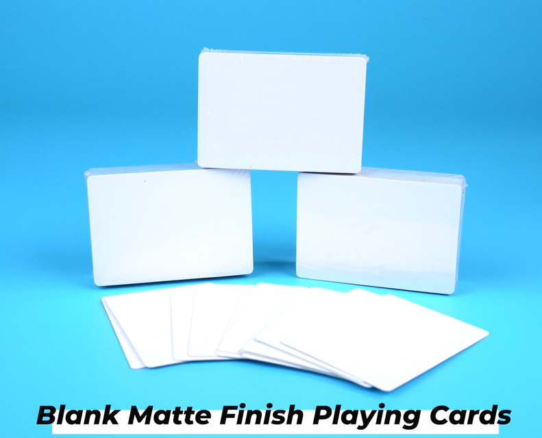 Apostrophe Games Blank Playing Cards (Poker Size & Matte Finish