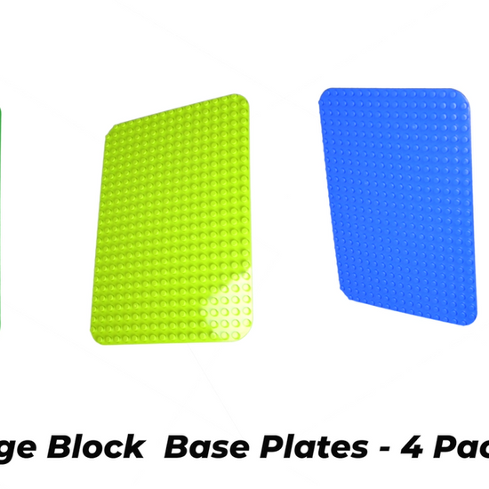 4 Building Block Base Plates – Apostrophe Games