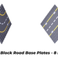 8 Road Building Block Base Plates