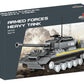Heavy Tank Building Block Set - 340 Pieces