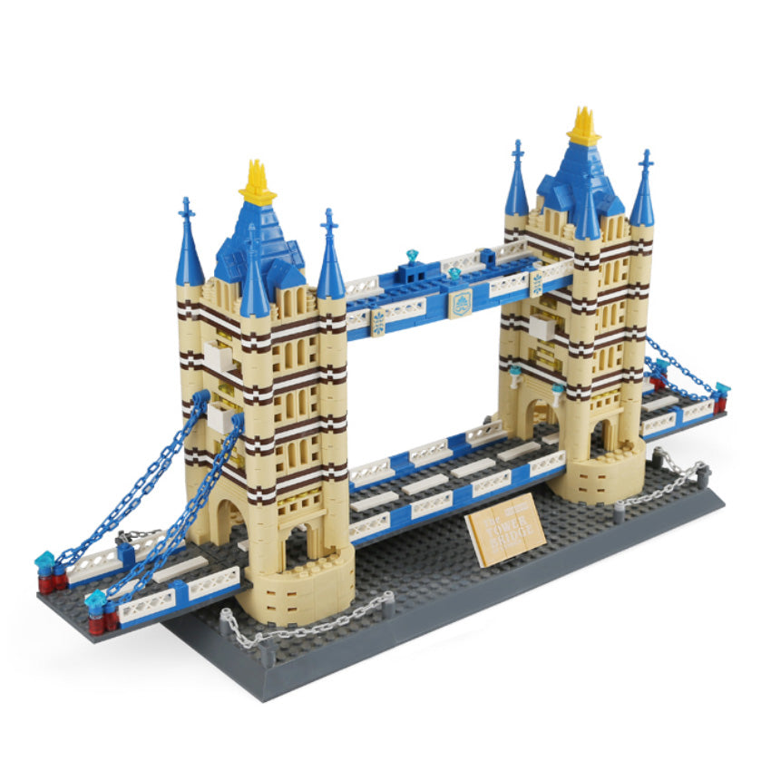 London Tower Bridge Building Block Set - 1,052 Pieces
