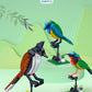 Birds Model Building Block Kit - 408 Pieces - Three Unique Birds