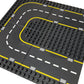 4 Road Building Block Base Plates Compatible with Duplo