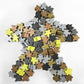 80 Metallic Color Wooden Meeples