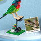 Birds Model Building Block Kit - 408 Pieces - Three Unique Birds