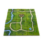 Square Board Game Tiles - 84 Pieces - Same Size as Carcassonne Game Tiles
