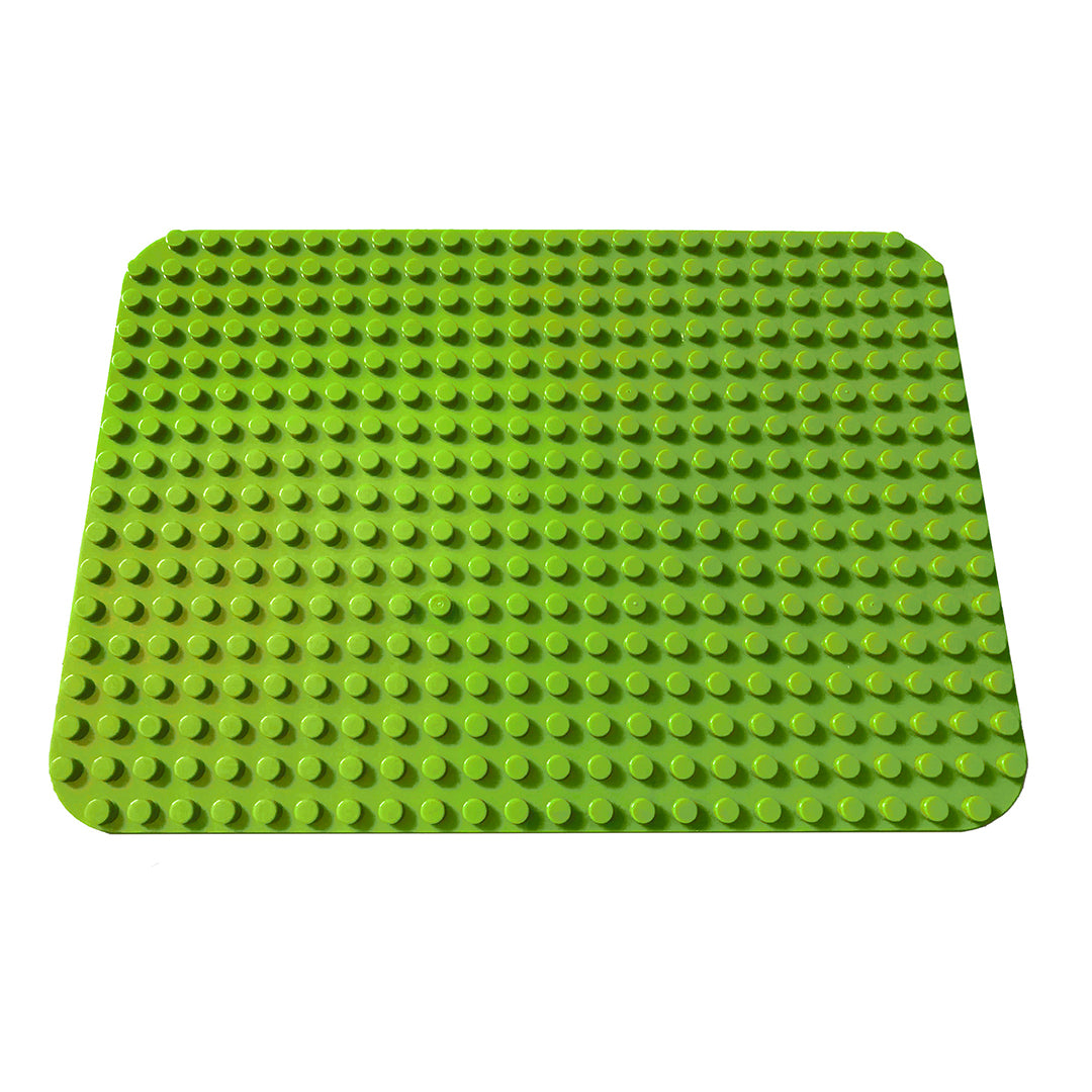 Light Green Building Block Base Plate Compatible with Duplo
