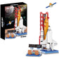 Space Shuttle & Rocket Launch Base Building Block Set - 830 Pieces