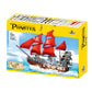 Pirate Ship Building Block Set - 1,123 Pieces