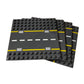 4 Road Building Block Base Plates Compatible with Duplo