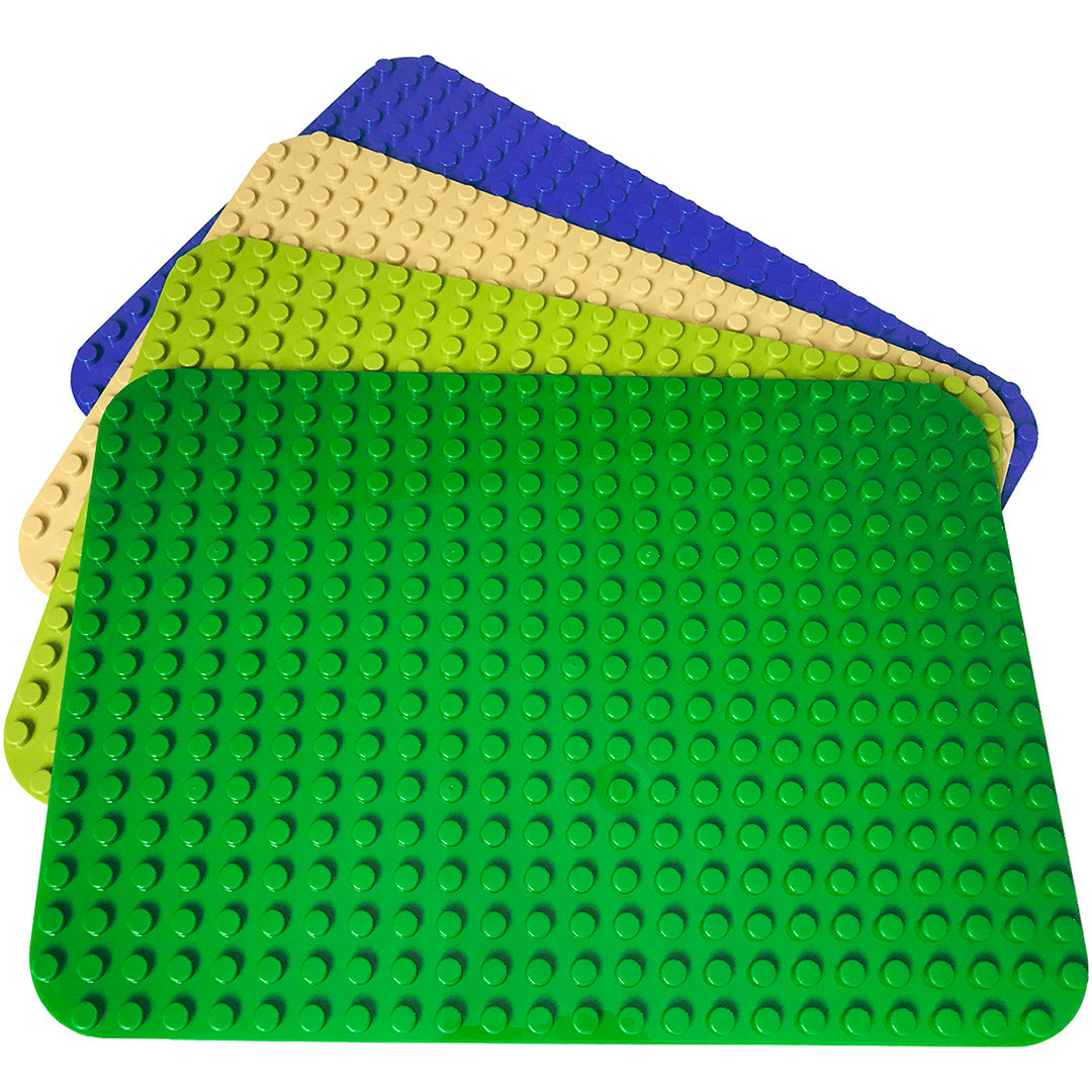4 Building Block Base Plates – Apostrophe Games