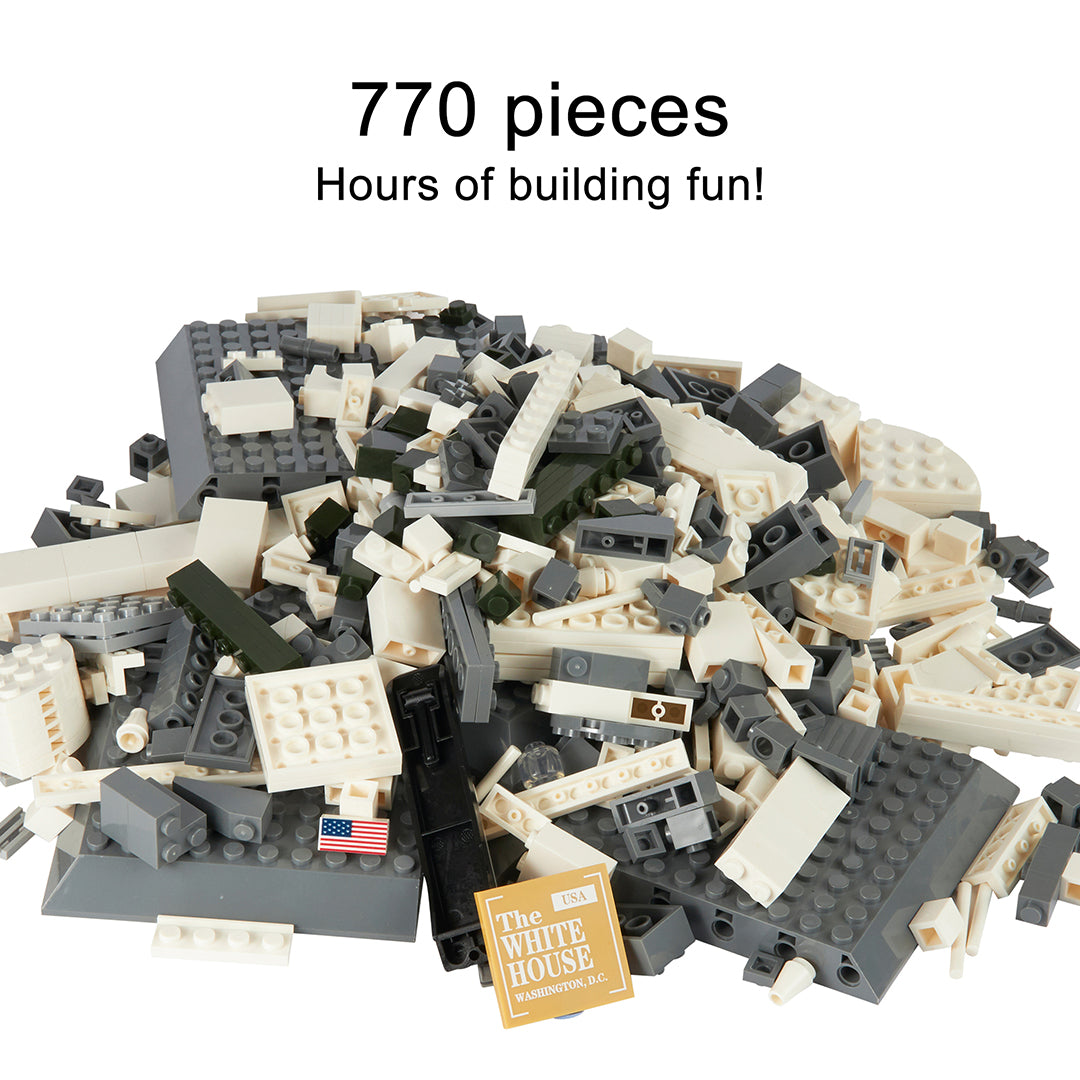 White House Building Block Set - 770 Pieces
