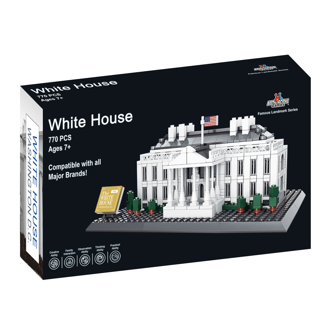 White House Building Block Set - 770 Pieces